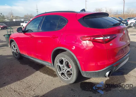 2018 Alfa Romeo Stelvio Sport Awd z USA, uszkodzony, nr VIN ZASFAKPN0J7B58889